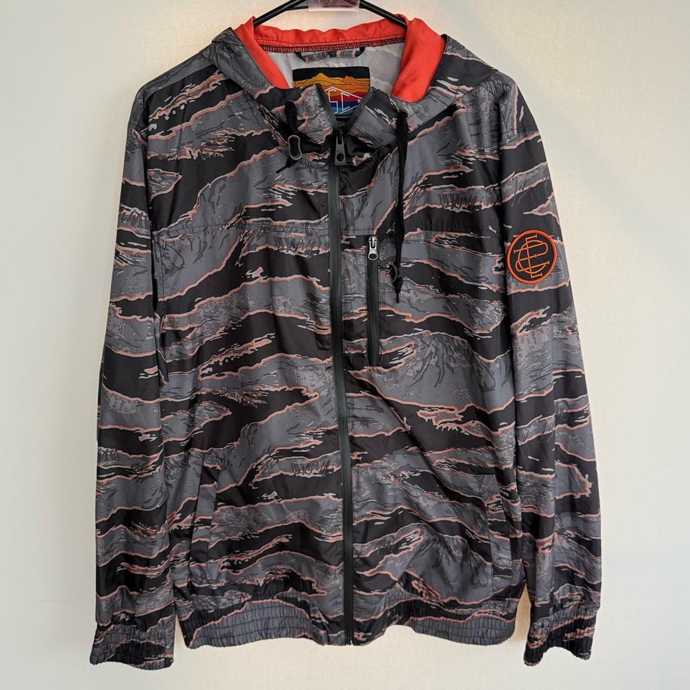 Empyre Surplus Co. Camouflage Windbreaker Jacket size XL